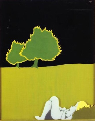 Paysage (landscape) — Evelyne Axell