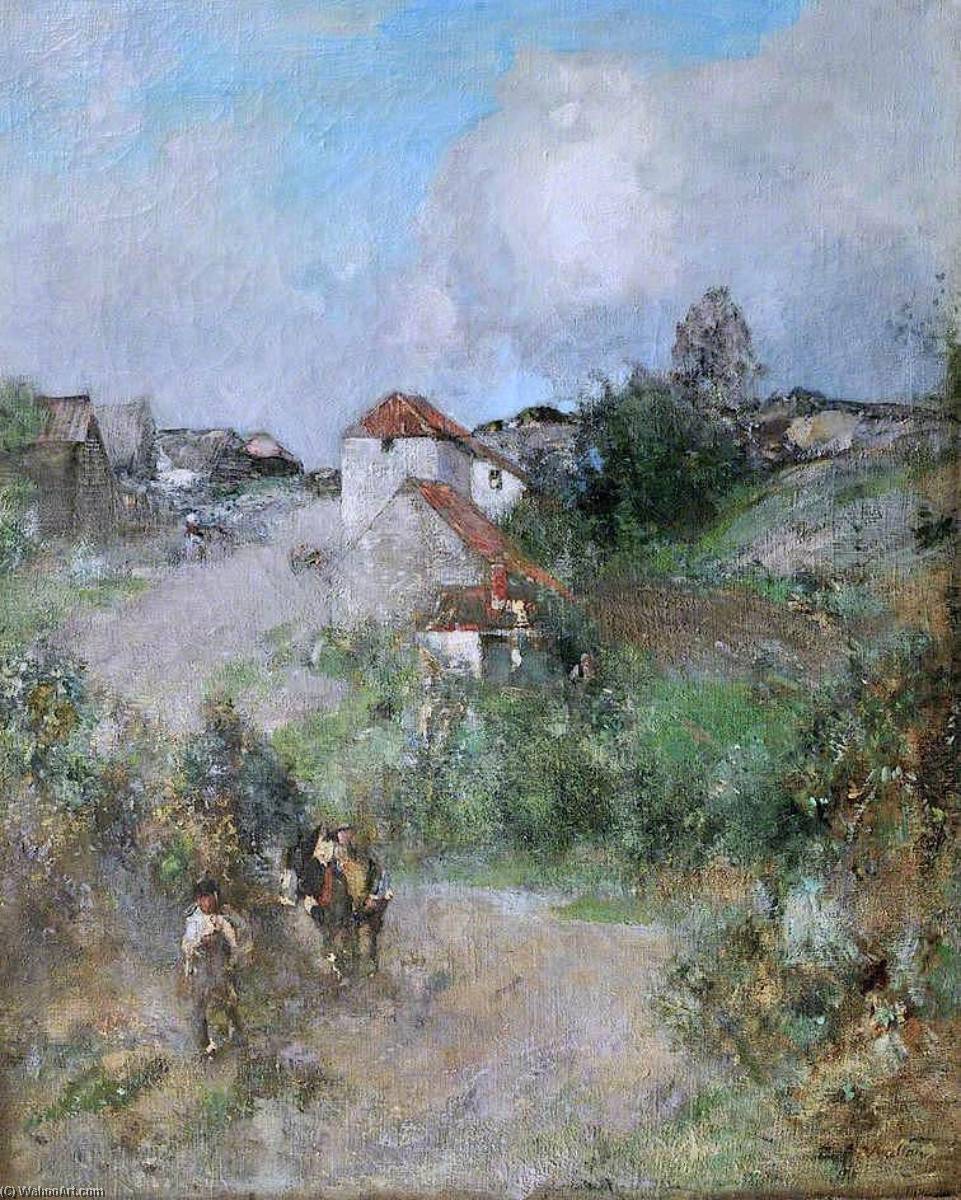 The Gypsies' Hamlet, Suffolk — Edward Arthur Walton