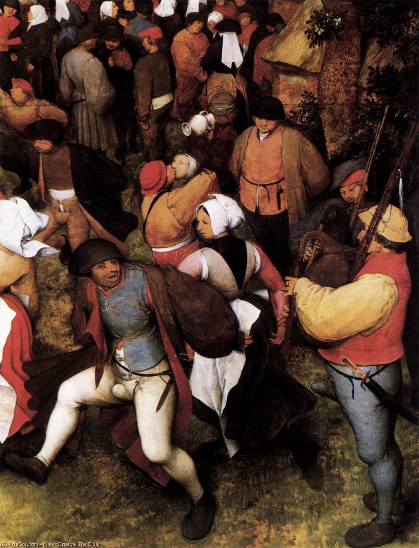 Hochzeitstanz Im Freien — Pieter Bruegel Der Ältere