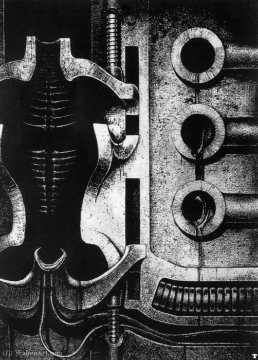 Hr Giger Biomechanoid - (006) — H・r・ギーガー