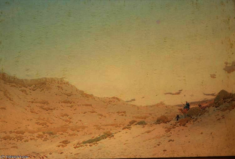 Evening In The Valley Of The Kings — Augustus Osborne Lamplough