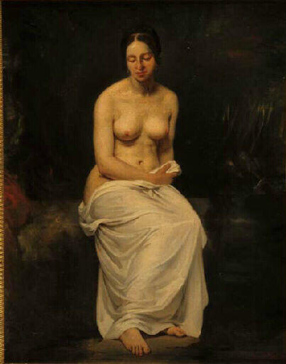 Baigneuse — Benoît-hermogaste Molin