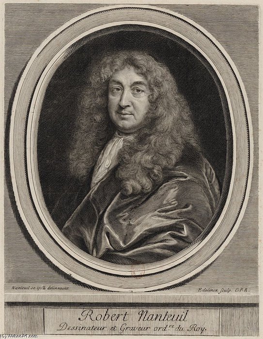 Portrait Of Robert Nanteuils — Robert Nanteuil
