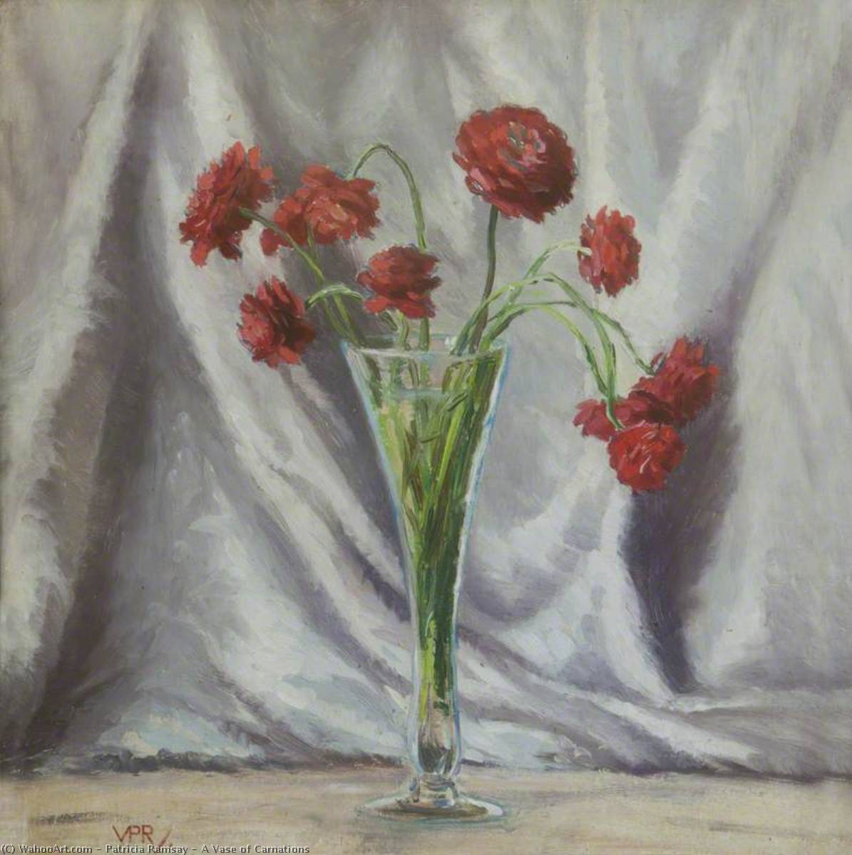 A Vase Of Carnations — Patricia Ramsay