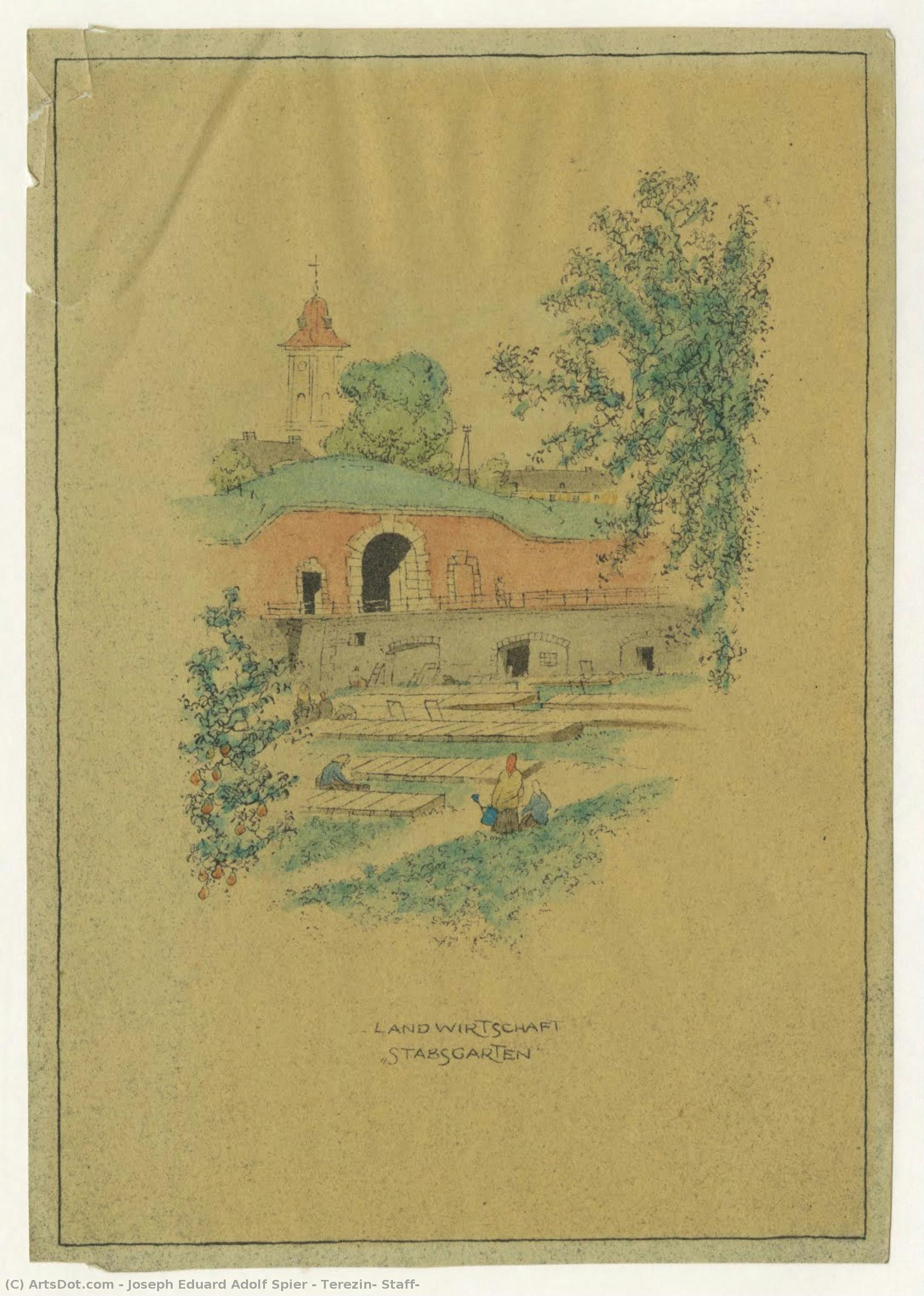 Terezin: Staff — Joseph Eduard Adolf Spier