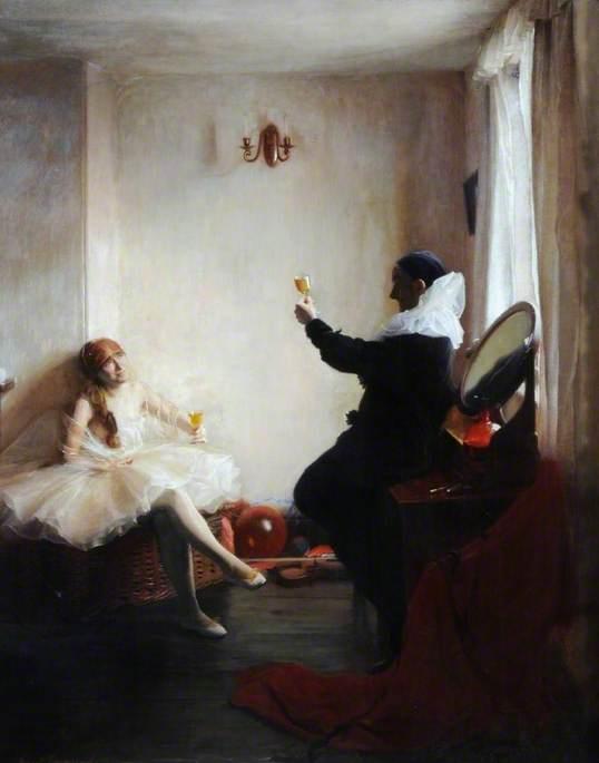A Matinée Interval — Ernest Townsend