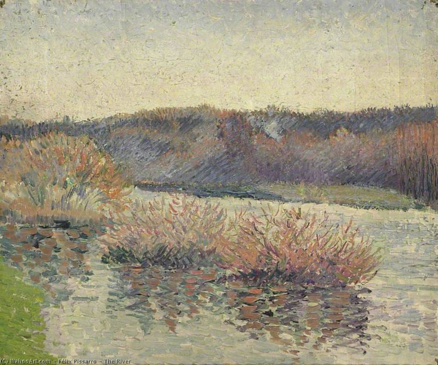 The River — Félix Pissarro