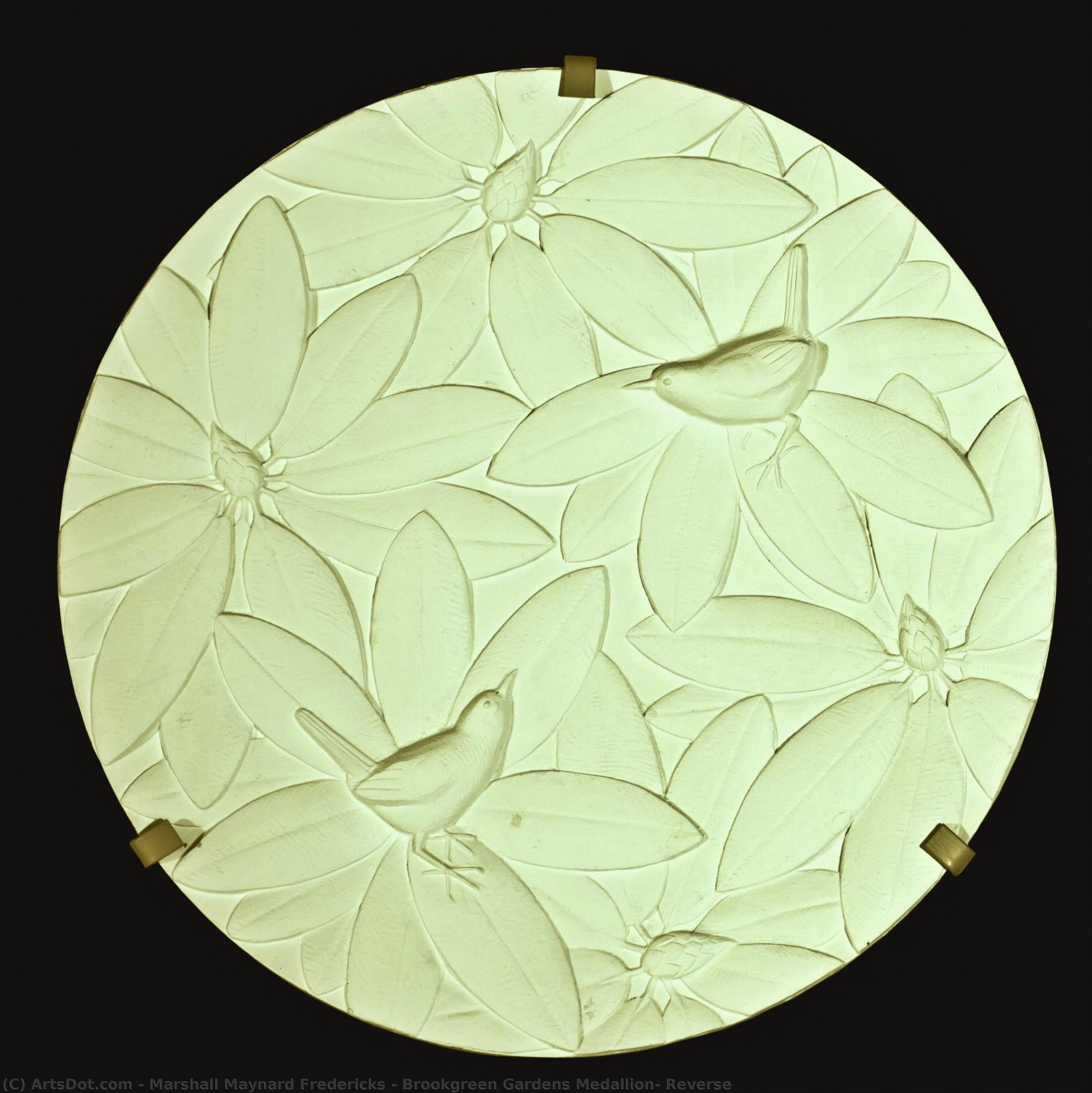 Brookgreen Gardens Medallion, Reverse — Marshall Maynard Fredericks