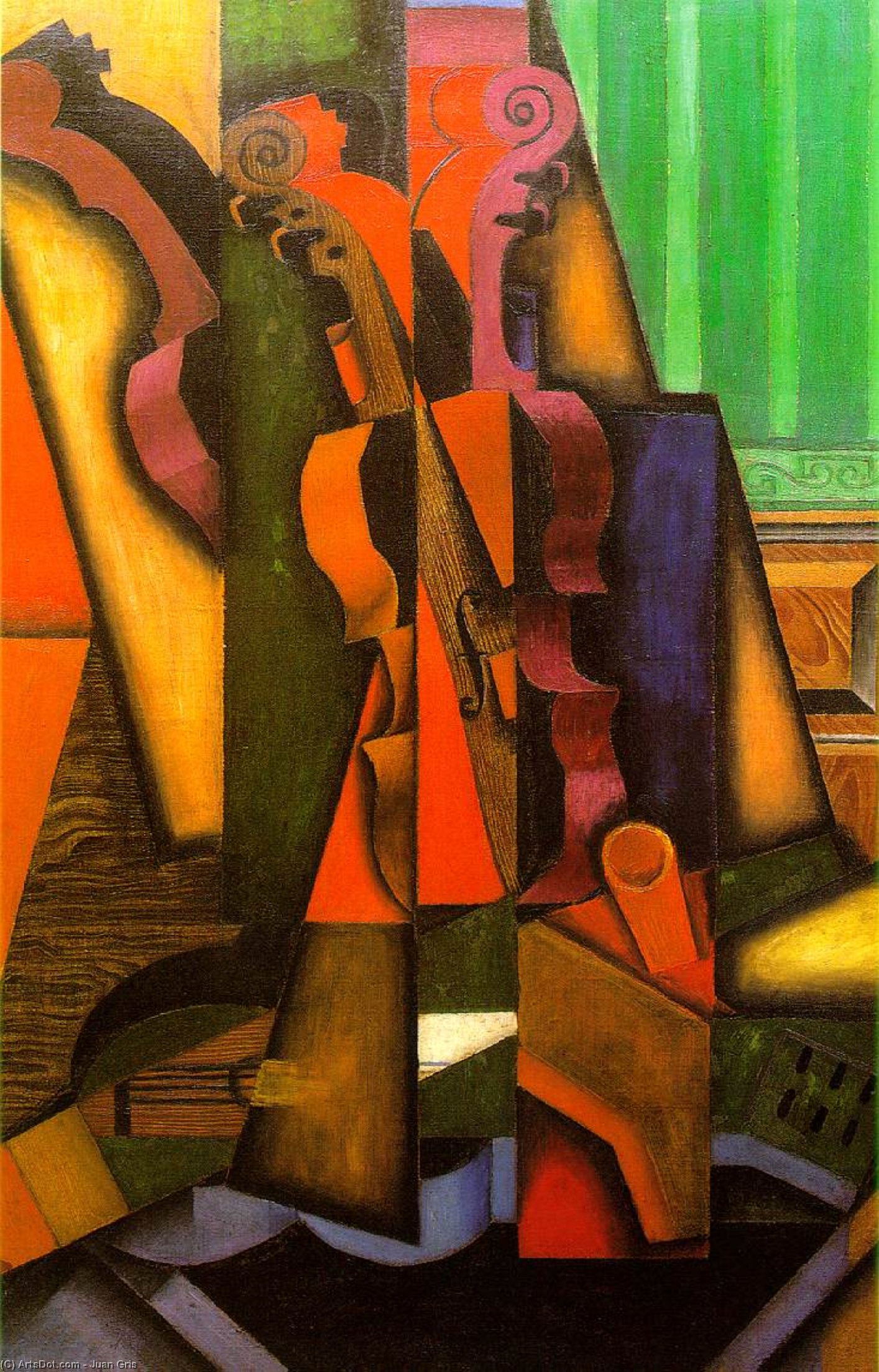 Violin And Guitar - - — Хуан Грис