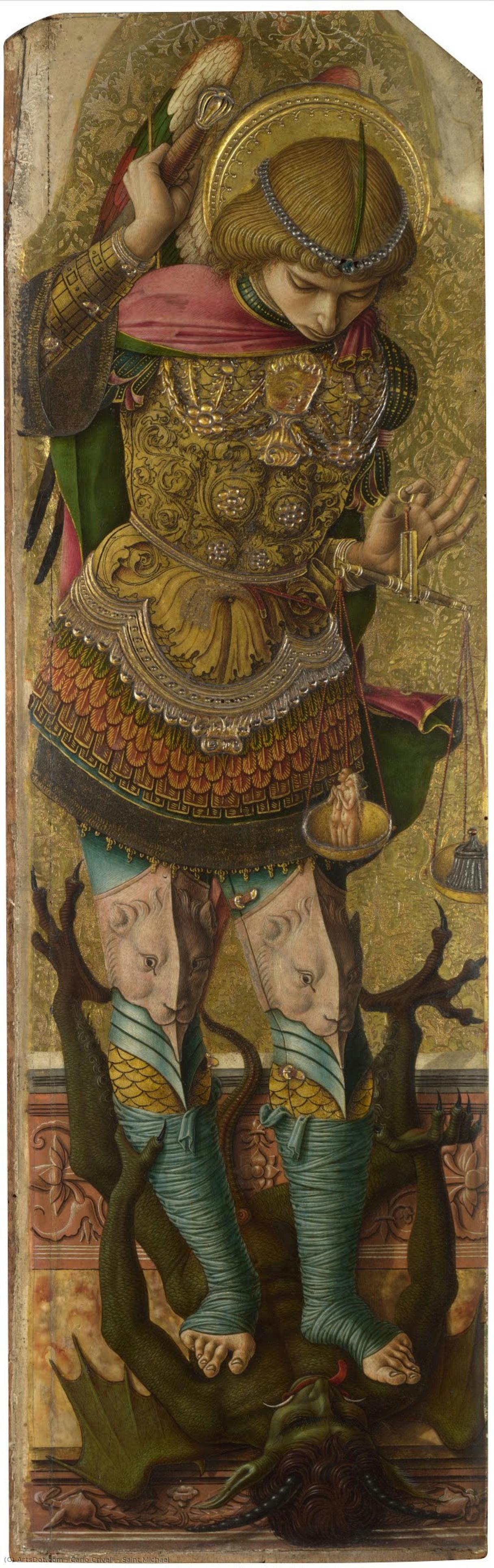 Saint Michael — Карло Кривелли