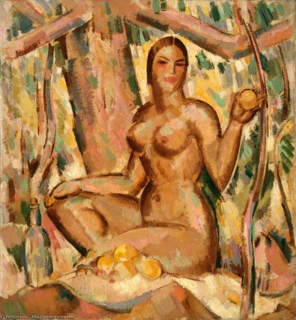 Nude With Oranges And Sunlight — John Duncan Fergusson