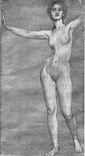 Study For The Gates Of Dawn — Herbert James Draper