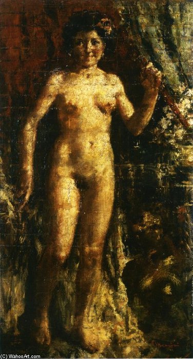 Female Nude — Antonio Mancini