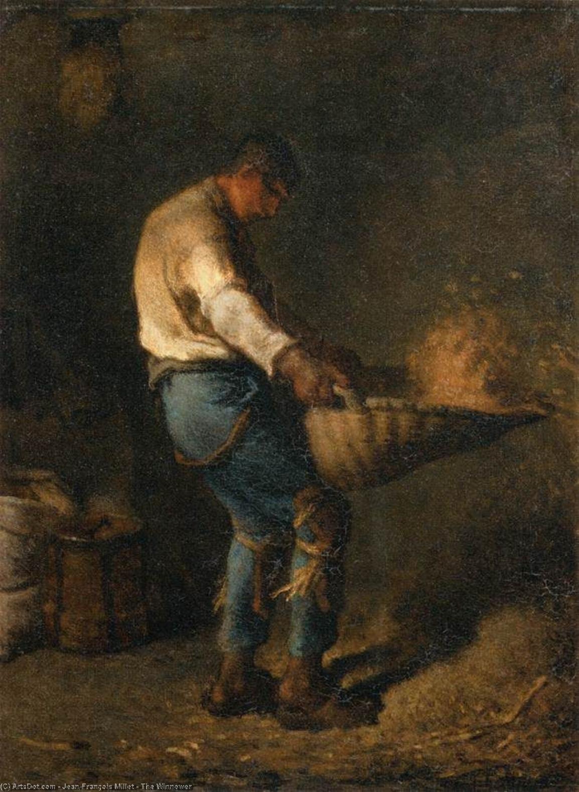 The Winnower — Jean-françois Millet