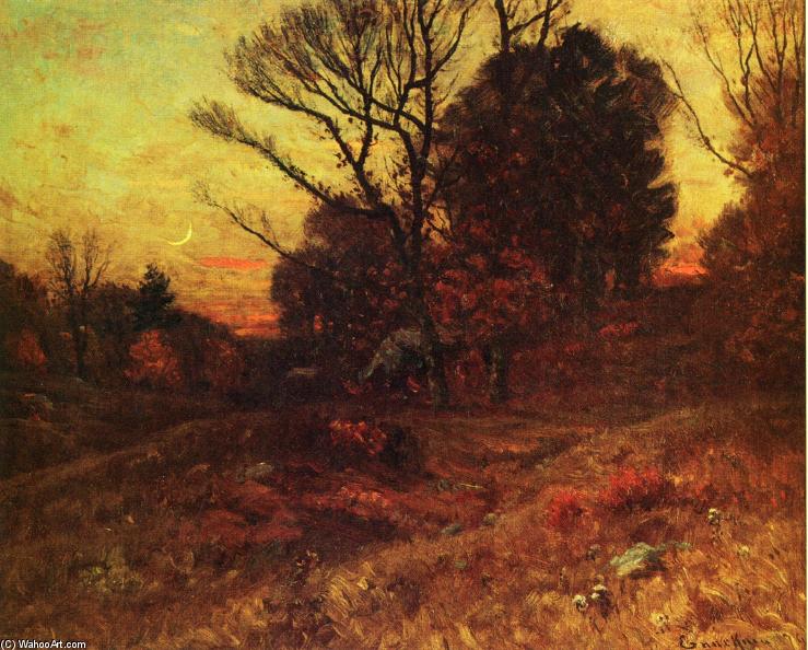 Fall At Dusk, Forest Interior — Джон Джозеф Эннекинг