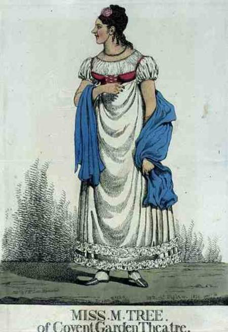 Miss M. Tree Of Covent Garden Theatre — Richard Dighton