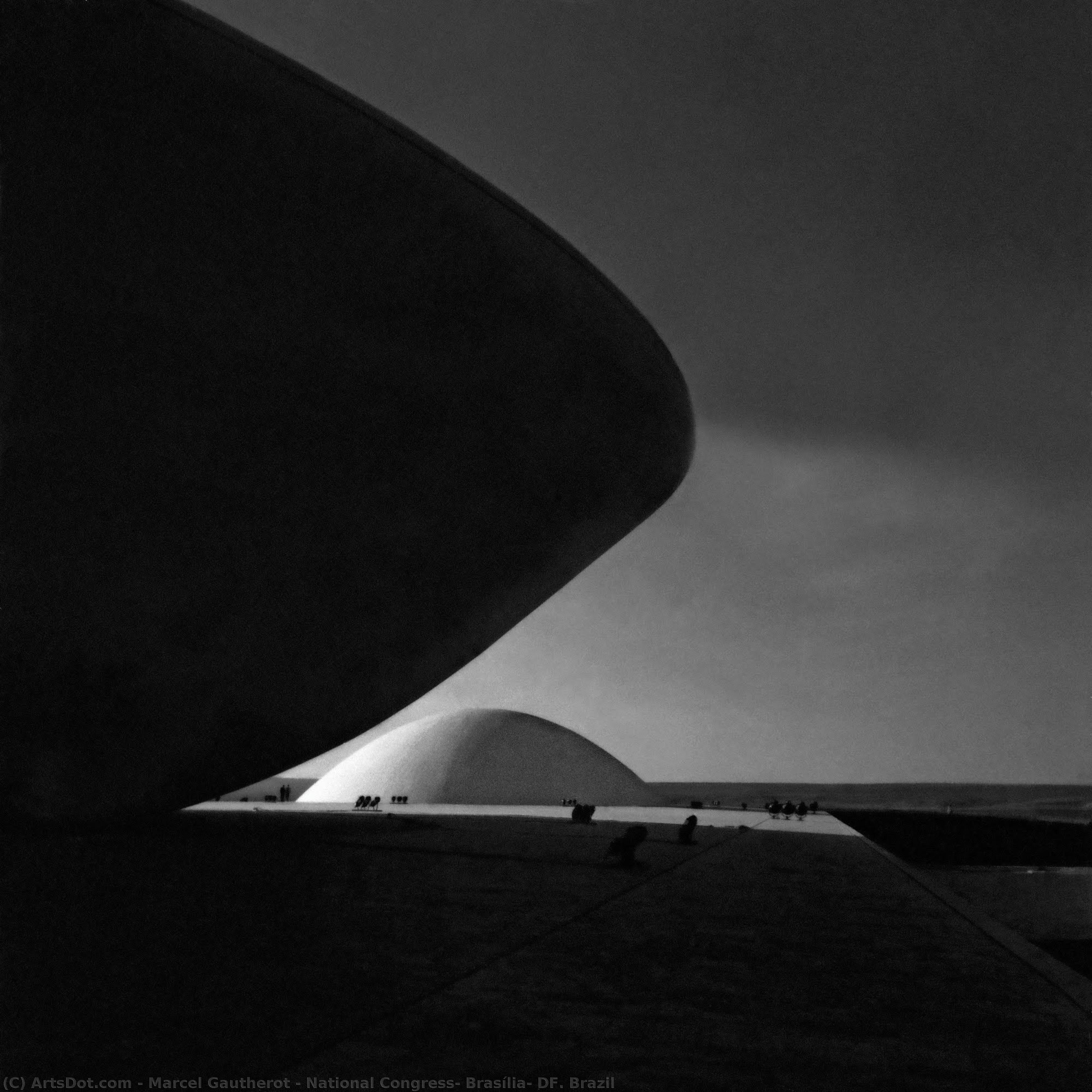 National Congress, Brasília, Df. Brazil — Marcel Gautherot