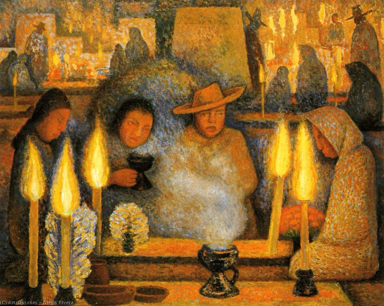 Day Of The Dead — Дијего Ривера