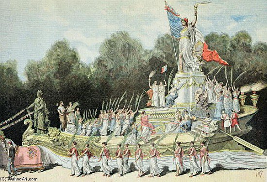Chariot Of The Triumph Of The Republic At The National Festival — Henri Meyer