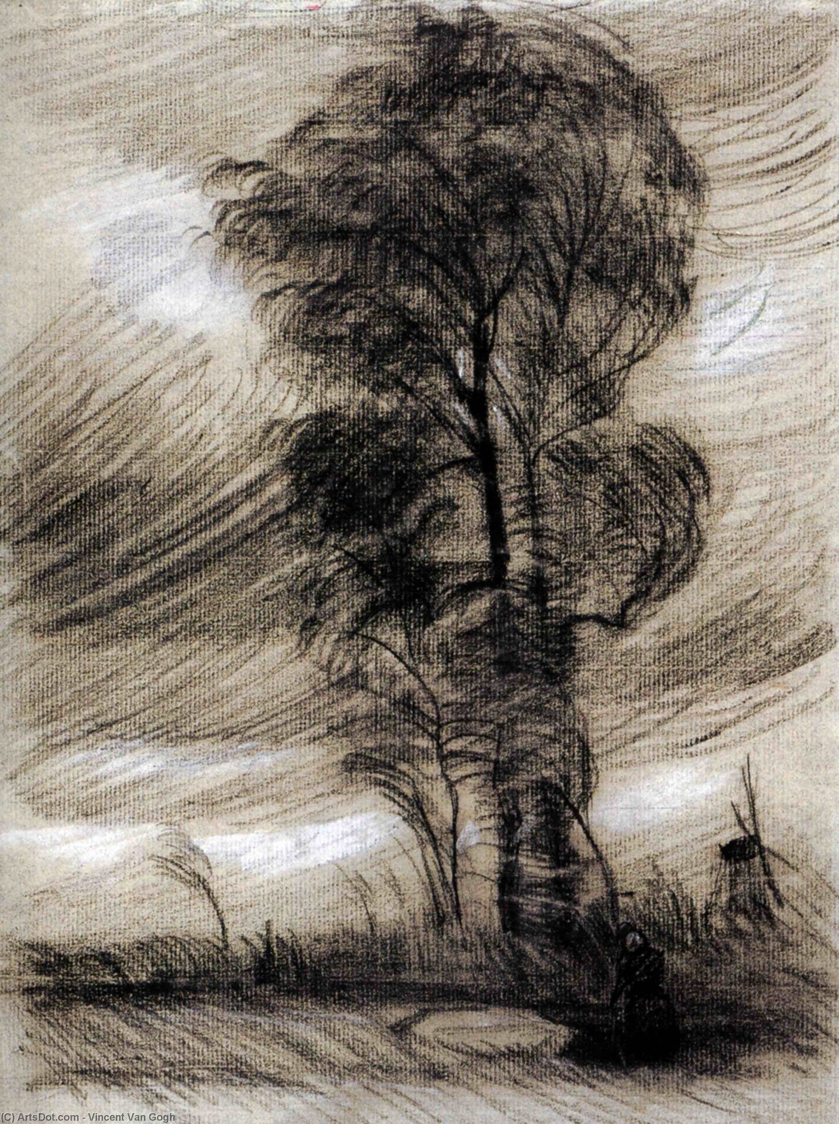 Landschaft In Sturmwetter — Vincent Willem Van Gogh
