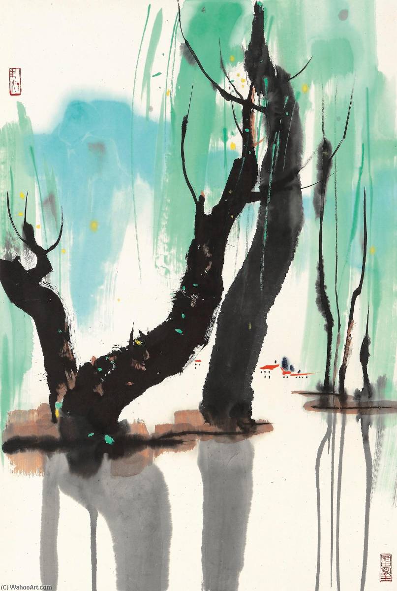 The Hua Stream — Wu Guanzhong