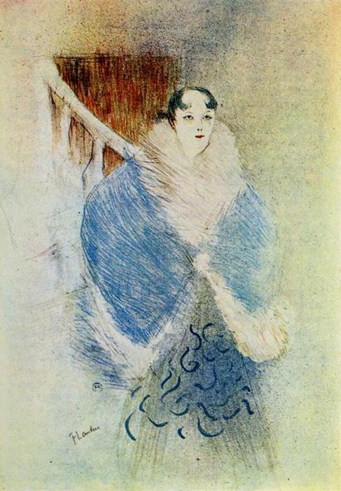 Elsa The Viennese — Henri De Toulouse-lautrec