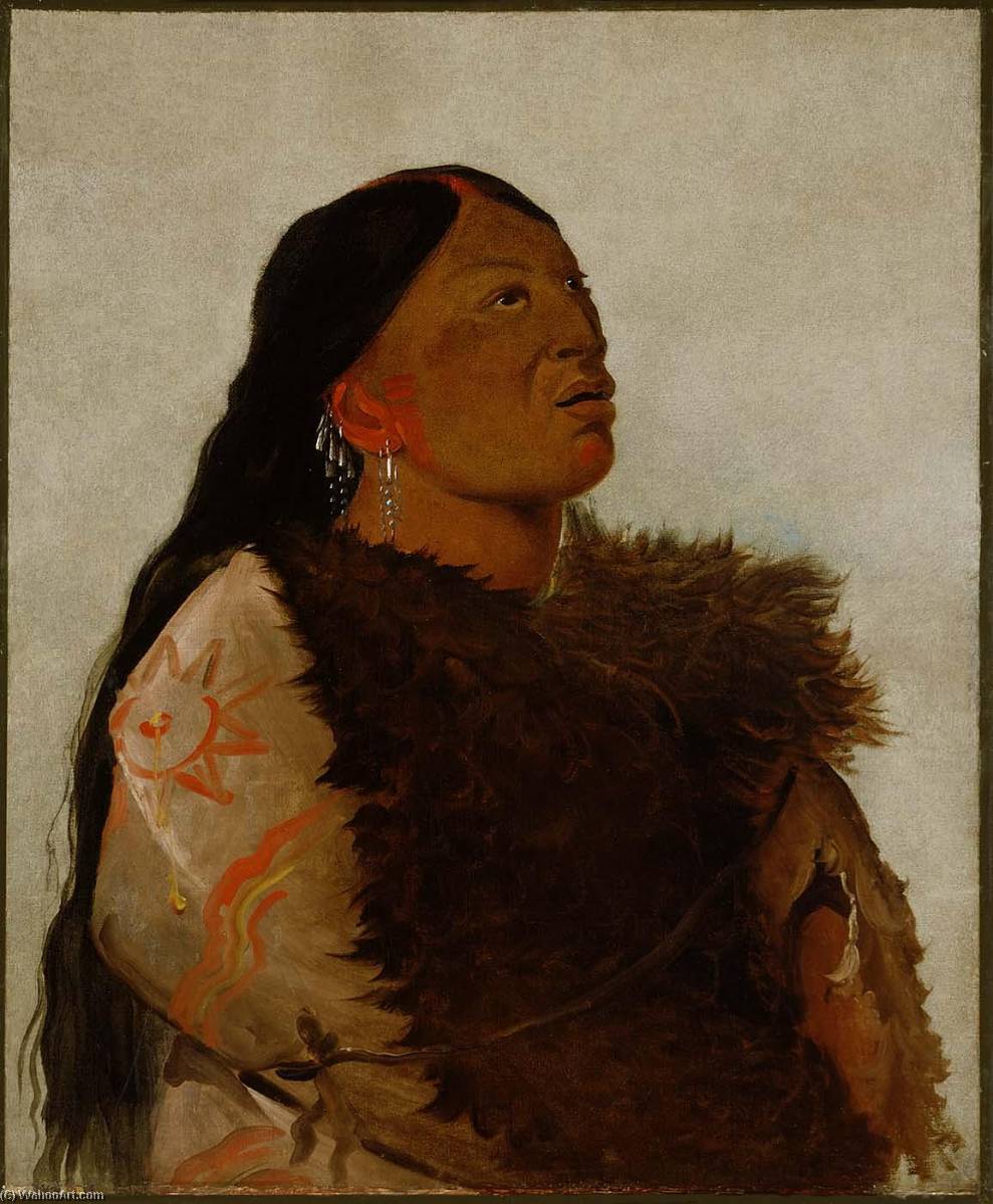 Wife Of The Six — George Catlin