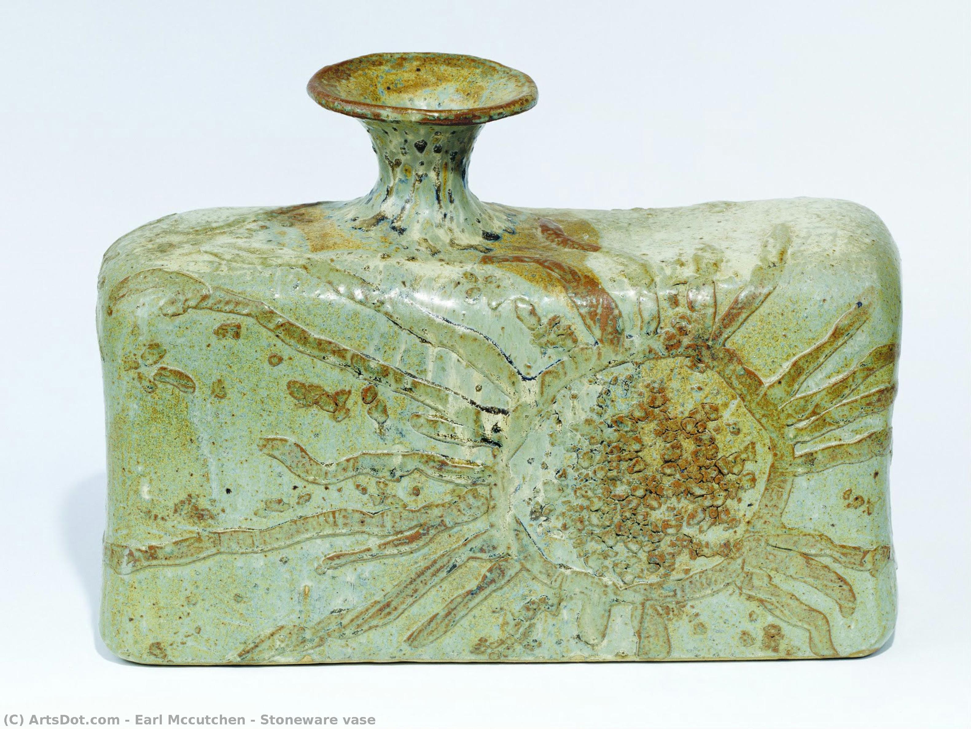 Stoneware Vase — Earl Mccutchen