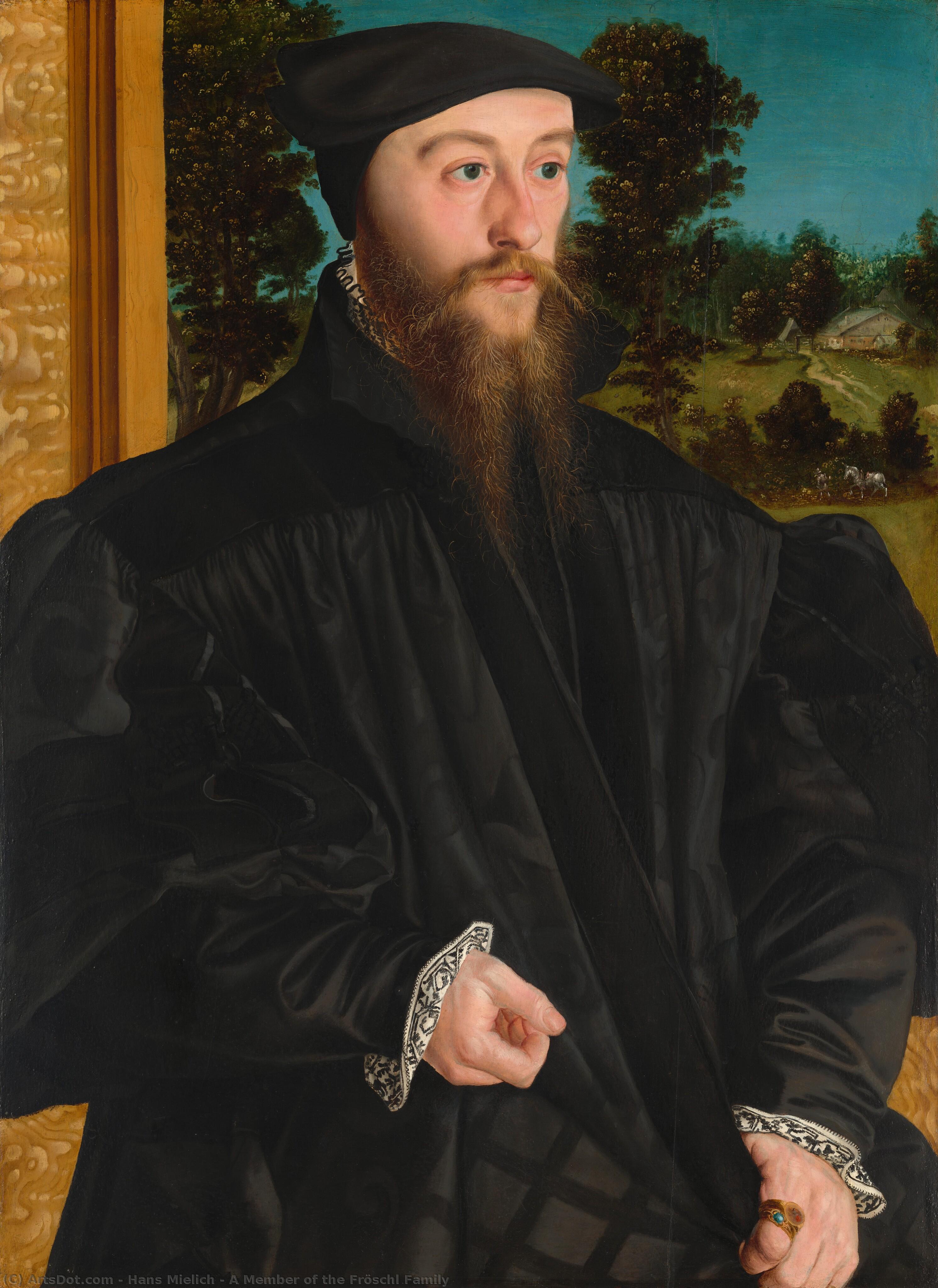 A Member Of The Fröschl Family — Hans Mielich