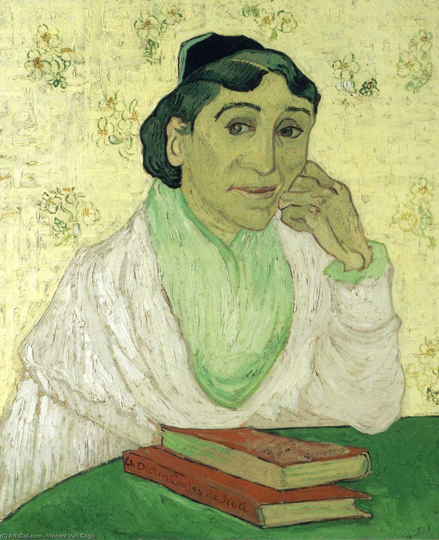 Retrato De Madame Ginoux (l'arlésienne) — Vincent Willem Van Gogh