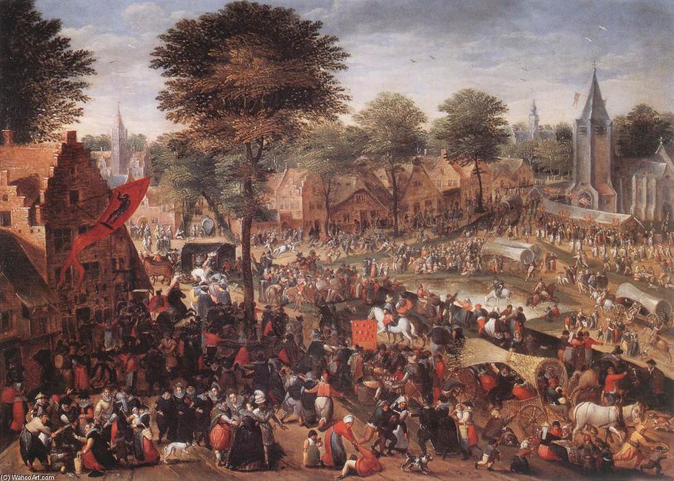 Village Feast (annual Fair) — Hans Bol