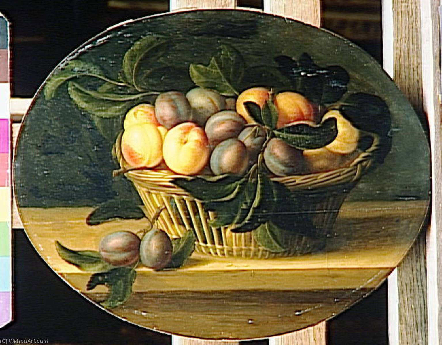 Nature Morte Peches Et Prunes — Louise Moillon