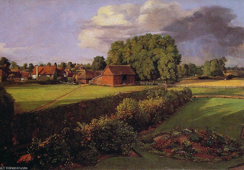 Golding Constables Flower Garden — John Constable