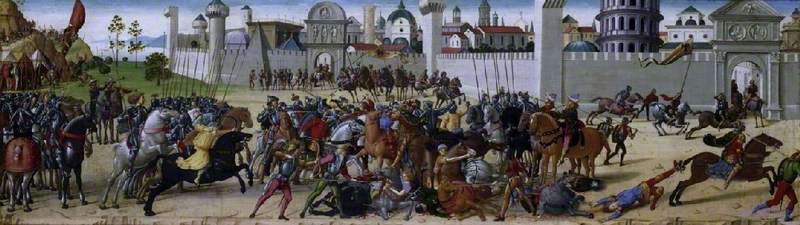 The Siege Of Troy, The Death Of Hector — Biagio D'antonio Tucci