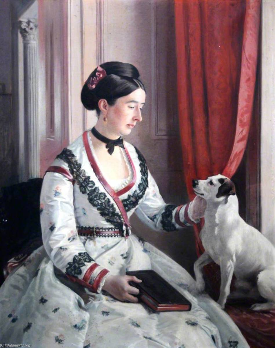 Elizabeth (1829–1885), Daughter Of Sir Thomas Beckett, Bt, Wife Of Sir Henry Hickman Bacon, Bt — Charles Augustus Henry Lutyens