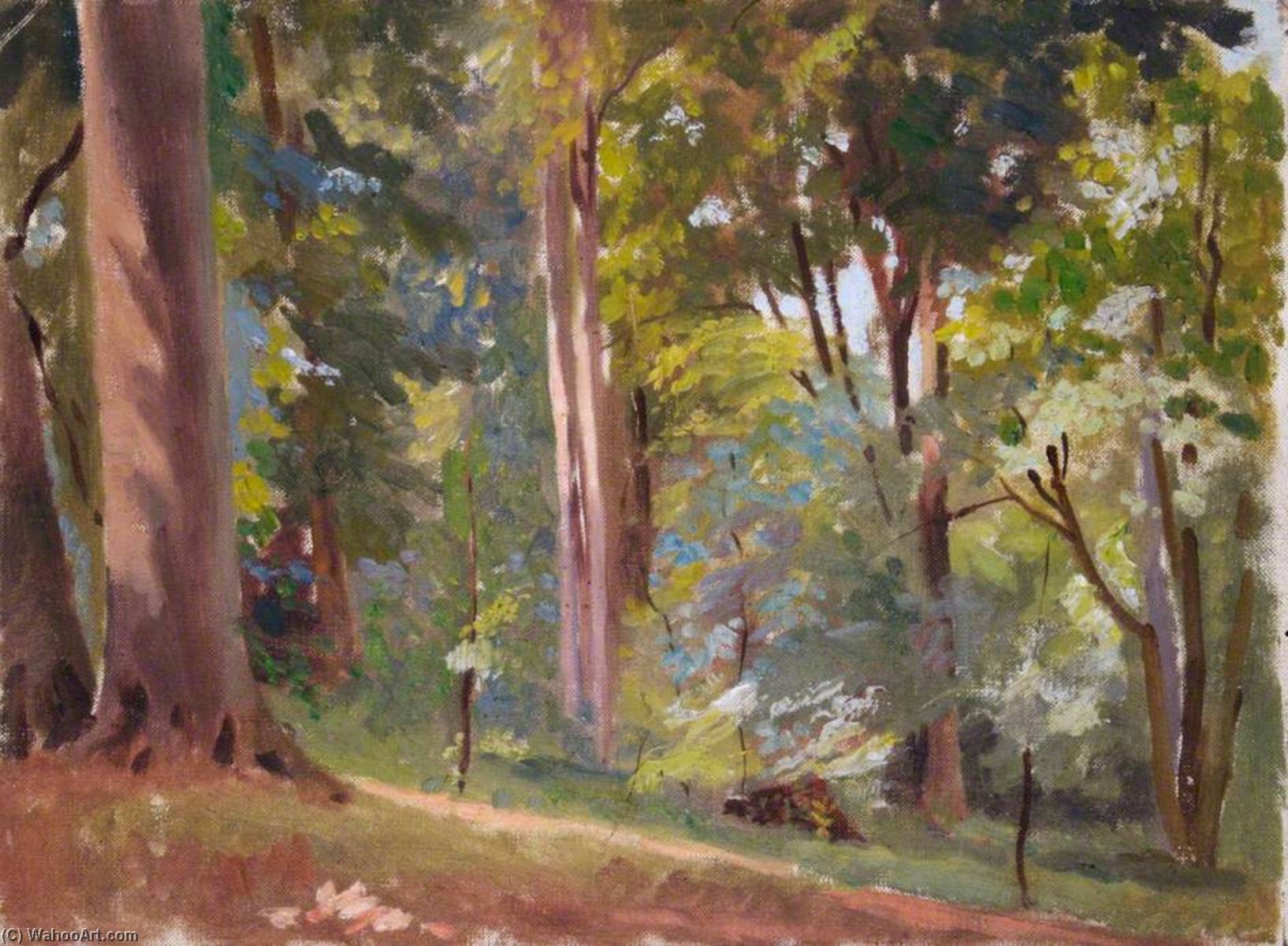 Stillness In The Forest (verso) — Miles Fletcher De Montmorency