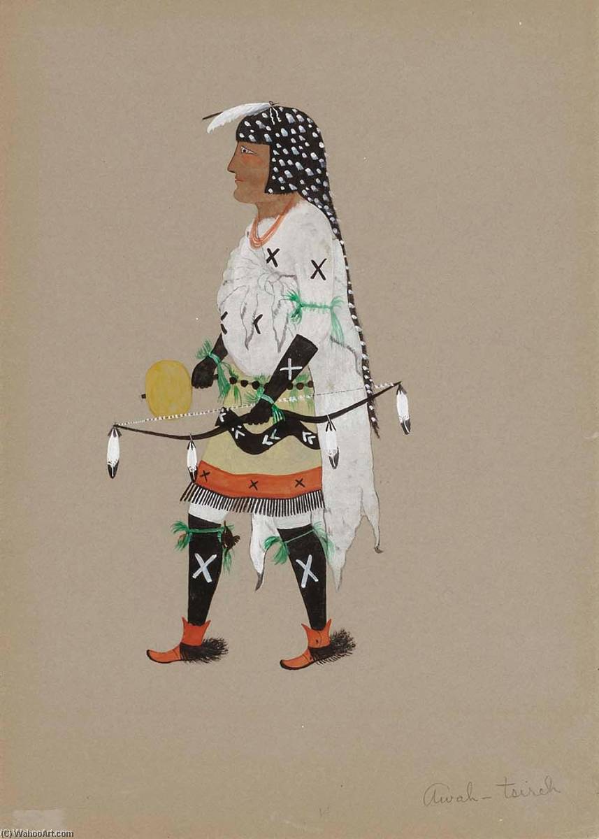 Hunting Priest, Buffalo Dance — Awa Tsireh