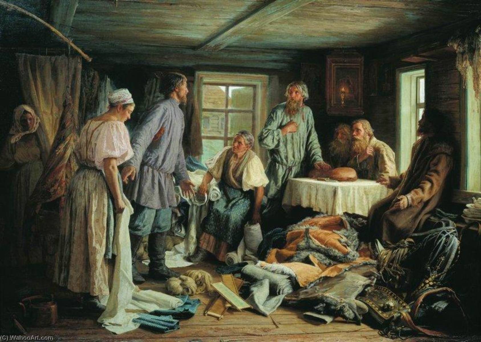 Dividing The Property — Vasily Maximov