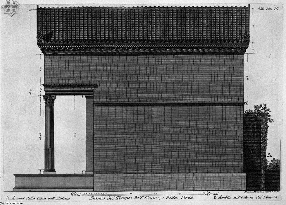 Side Of The Temple Of Honor And Virtue — Giovanni Battista Piranesi