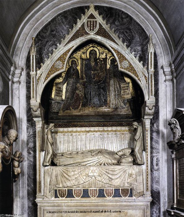 Tomb Of Cardinal Garcia Gudiel — Giovanni Di Cosma