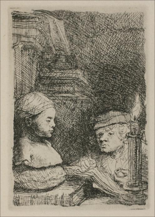 The Draughtsman — Рембрандт Ван Рейн