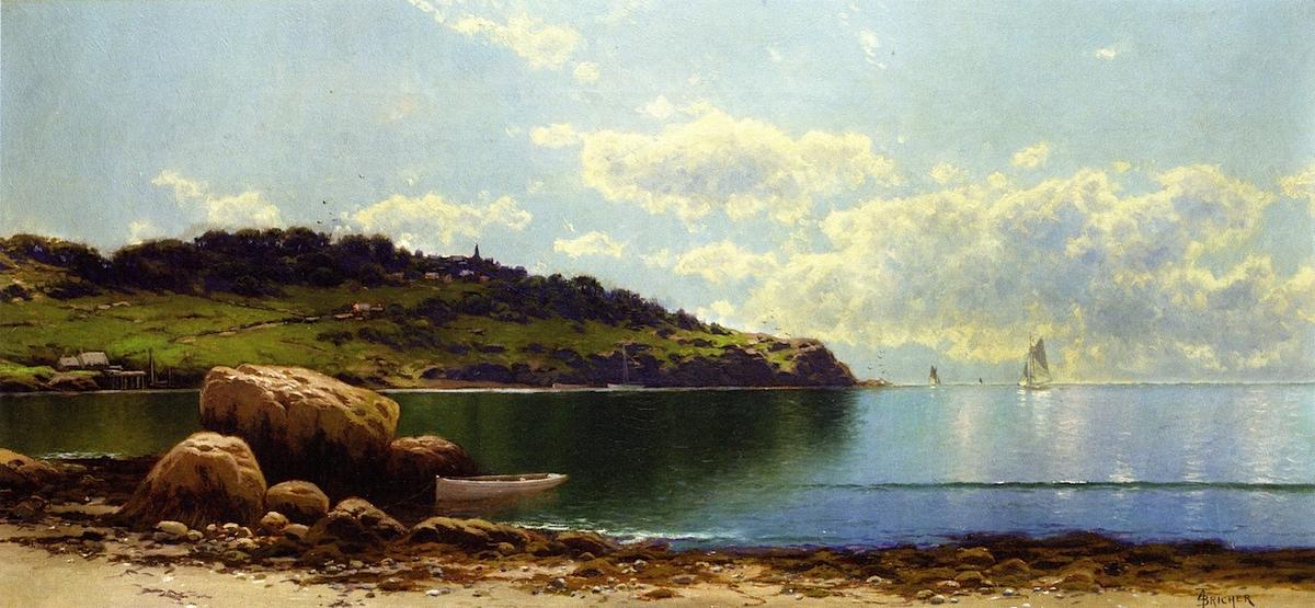 Seascape With Ships — Alfred Thompson Bricher
