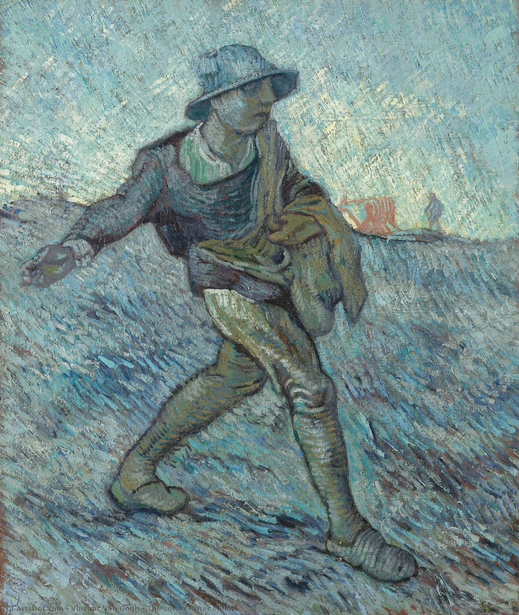 The Sower (after Millet) — Vincent Van Gog