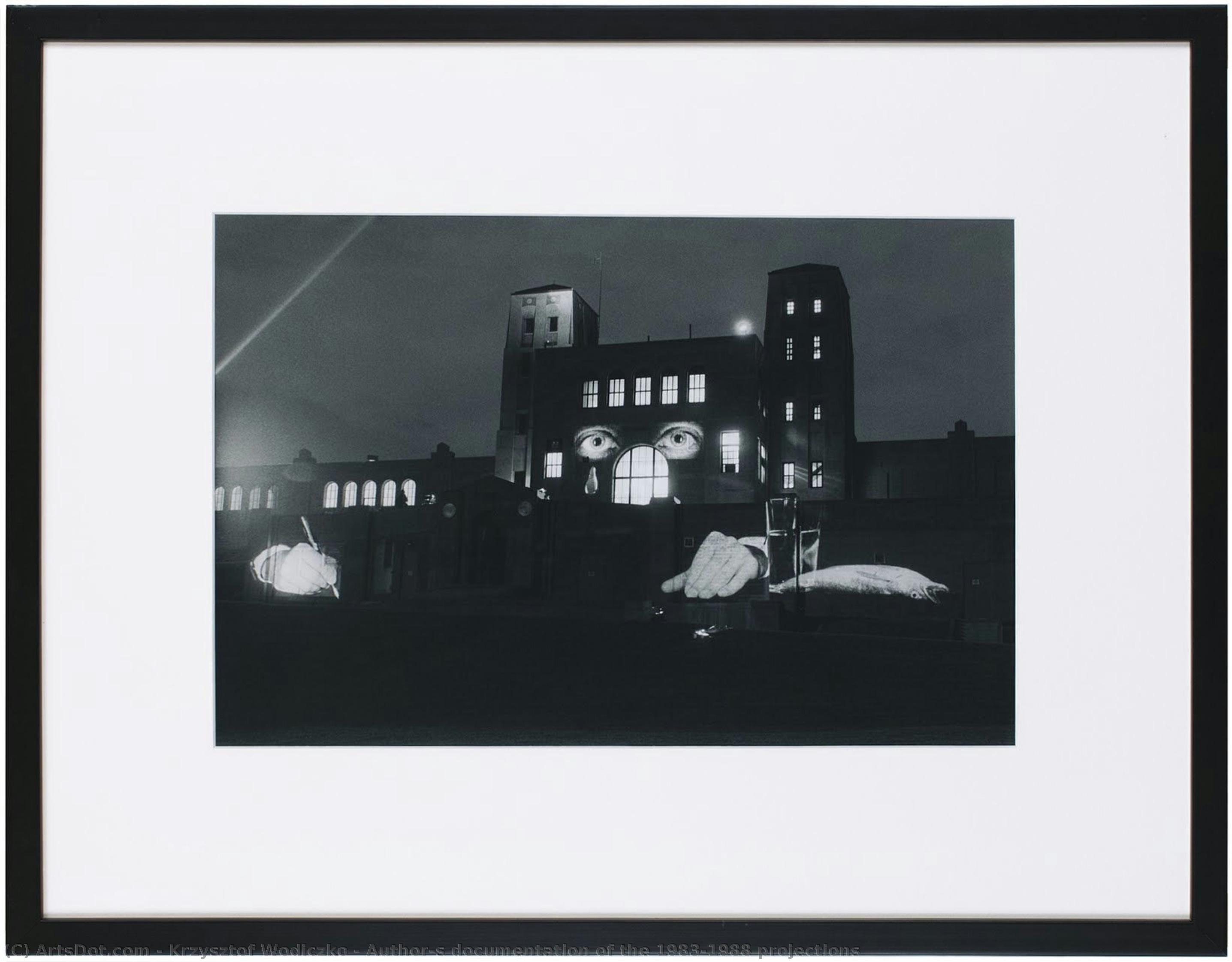 Author’s Documentation Of The 1983–1988 Projections — Krzysztof Wodiczko