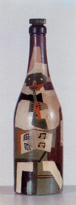 Painted Bottle 1 — René Magritte