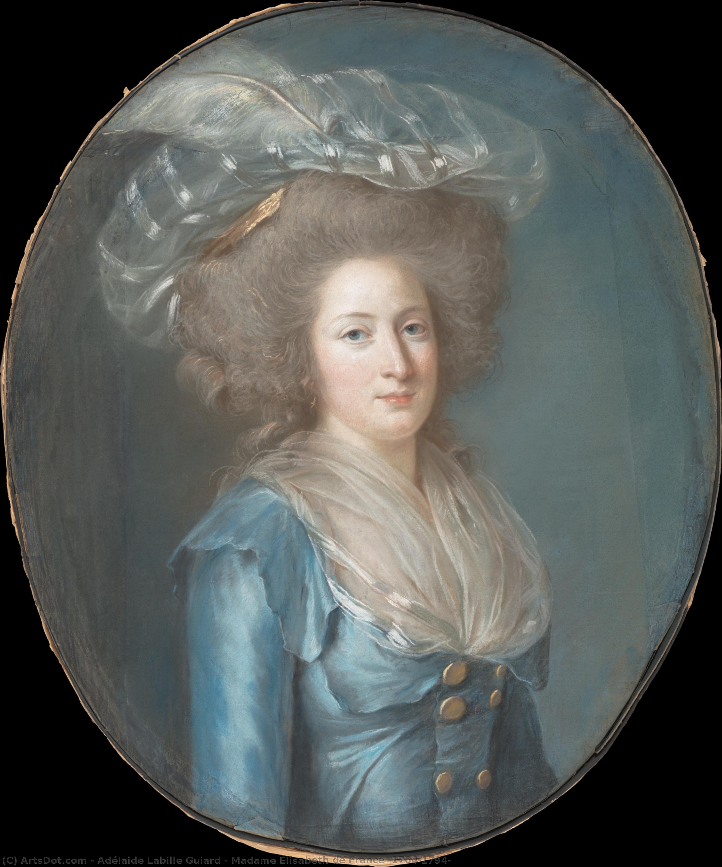 Madame Elisabeth De France (1764–1794) — Adélaide Labille Guiard