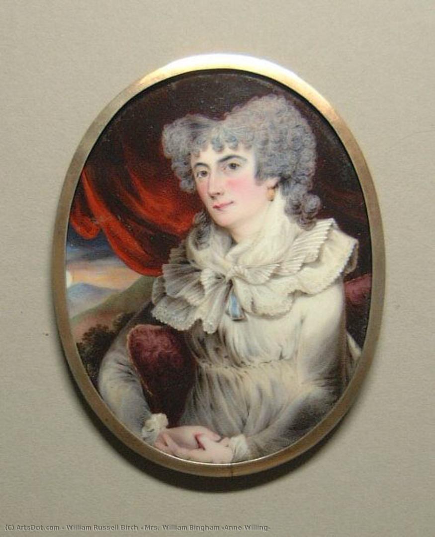 Mrs. William Bingham (anne Willing) — William Russell Birch