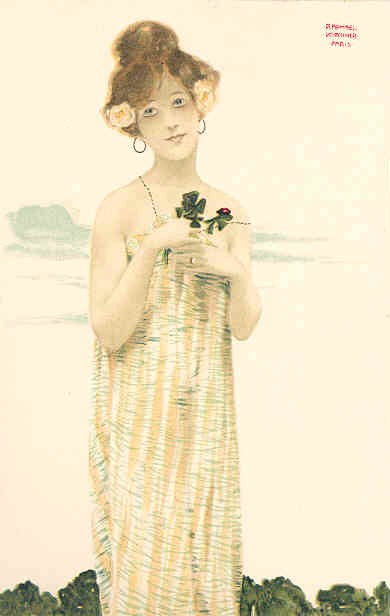 Girls With Good Luck Charms (9) — Raphael Kirchner