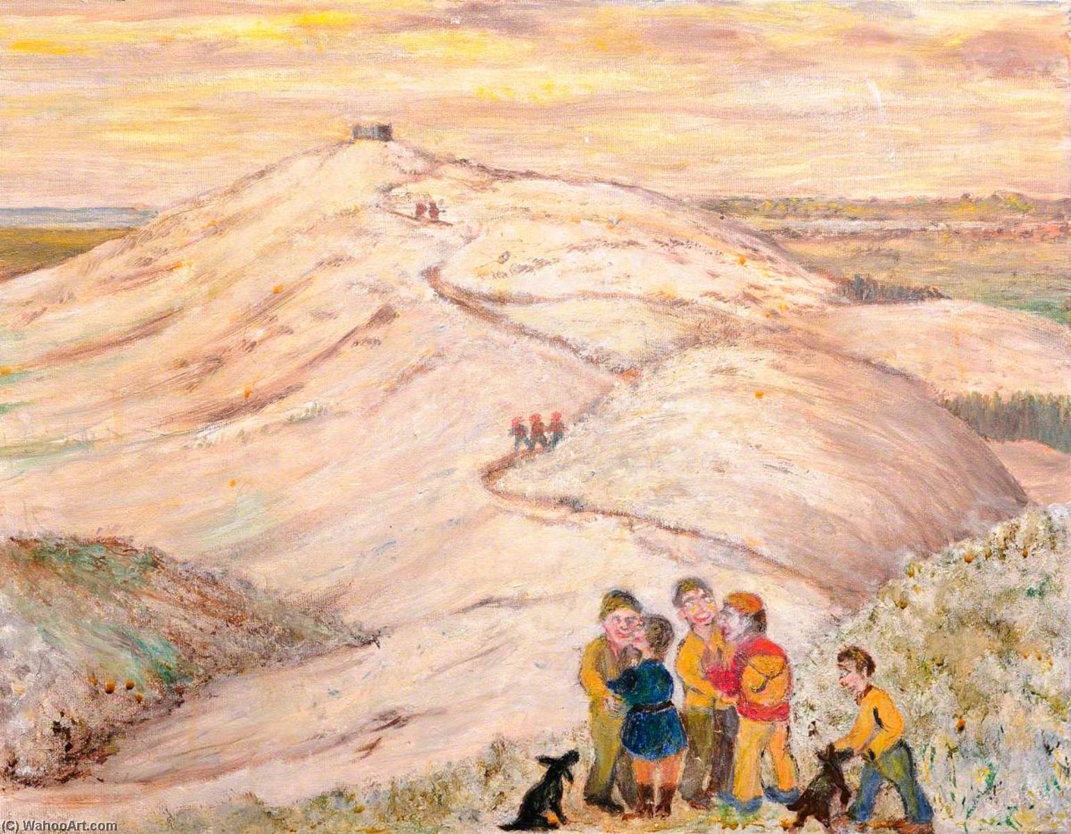 Snow In Late April, 1999, Moel Famau, 'fancy Meetin' You Here' — James Bentley