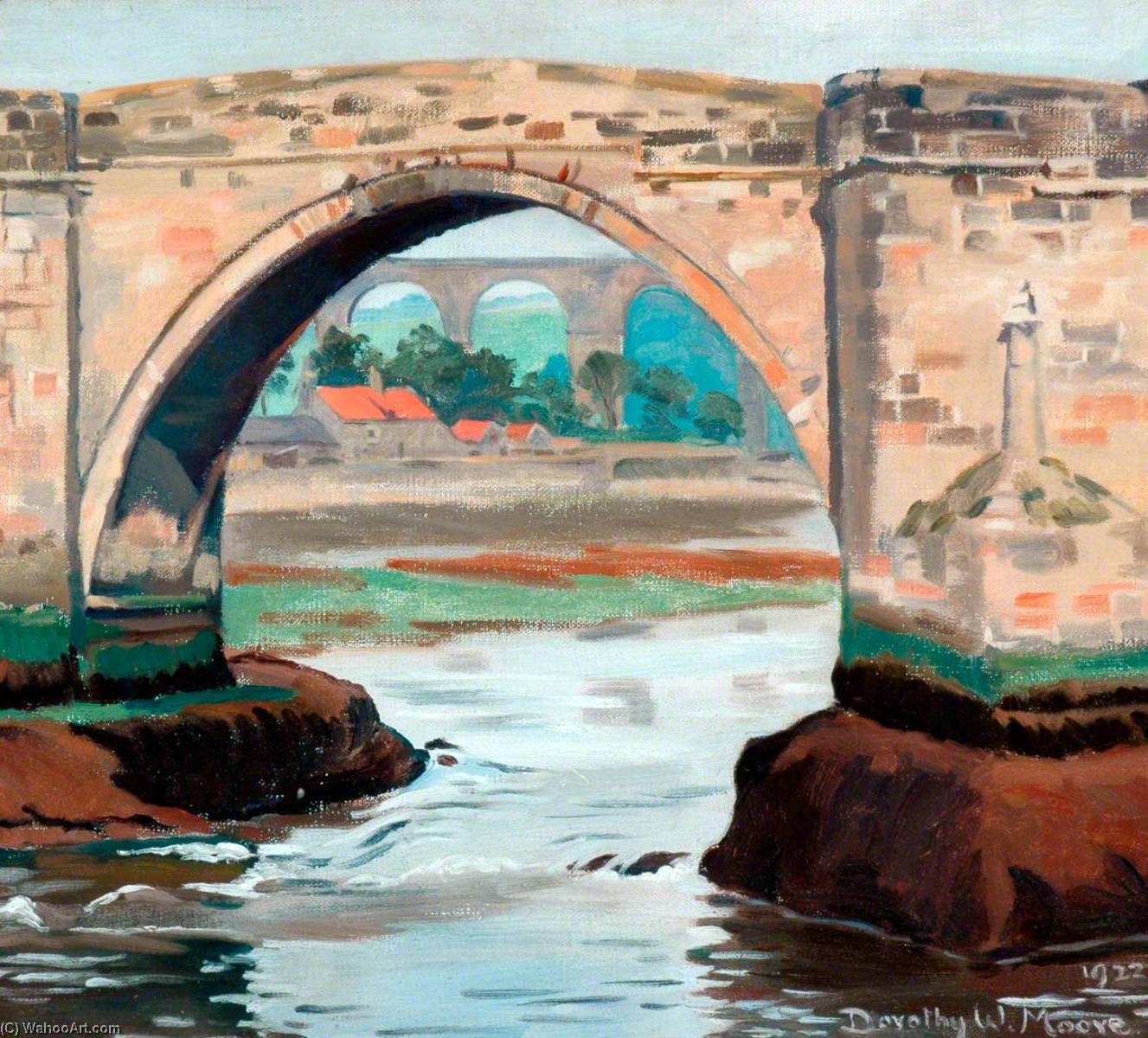 Principal Arch, Old Bridge, Berwick On Tweed — Dorothy W Moore